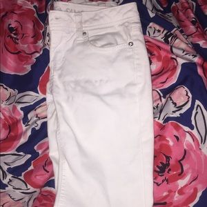 White jeans